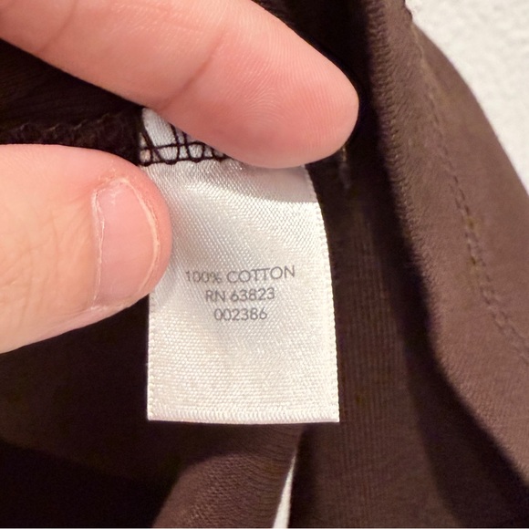 Christopher & Banks Chocolate Brown Sleeveless Tank XL 90s Normcore Layering - Picture 8 of 8